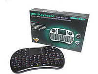 Клавиатура пульт KEYBOARD UKB 500, Беспроводная клавиатура с сенсорной панелью, Смарт сенсорная панель, в