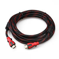 Шнур кабель HDMI-HDMI 5 метров, без риска