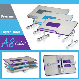 Подставка кулер для ноутбука Laptop table A8, столик для ноутбука с вентилятором, жми купитьь - фото 4 - id-p1810933435