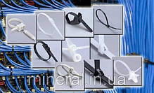 Стяжка кабельна білий 5х250 (100 шт) TAKEL / Нейлон / Поліамід / Хомут пластиковий / Універсальний, фото 2