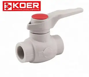 КРАН ШАРОВИЙ ДЛЯ ГОРЯЧОЇ ВОДИ Д.20 KOER