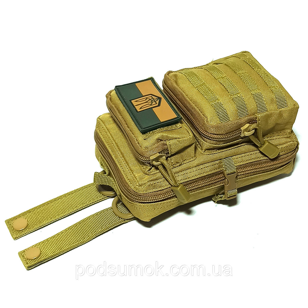 Тактичний підсумок сумка органайзер Molle Coyote