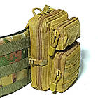 Тактичний підсумок сумка органайзер Molle Coyote, фото 5