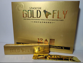 Краплі жіночий збудник Шпанська мушка, GOLD FLY, Голд Флай, "Золота муха" (по 1 шт)