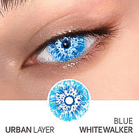 Кольорові контактні лінзи Urban Layer White Walker Blue