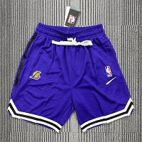 Тренировочные баскетбольные шорты Лос Анджелес Лейкерс Nike Los Angeles Lakers NBA Swingman shorts