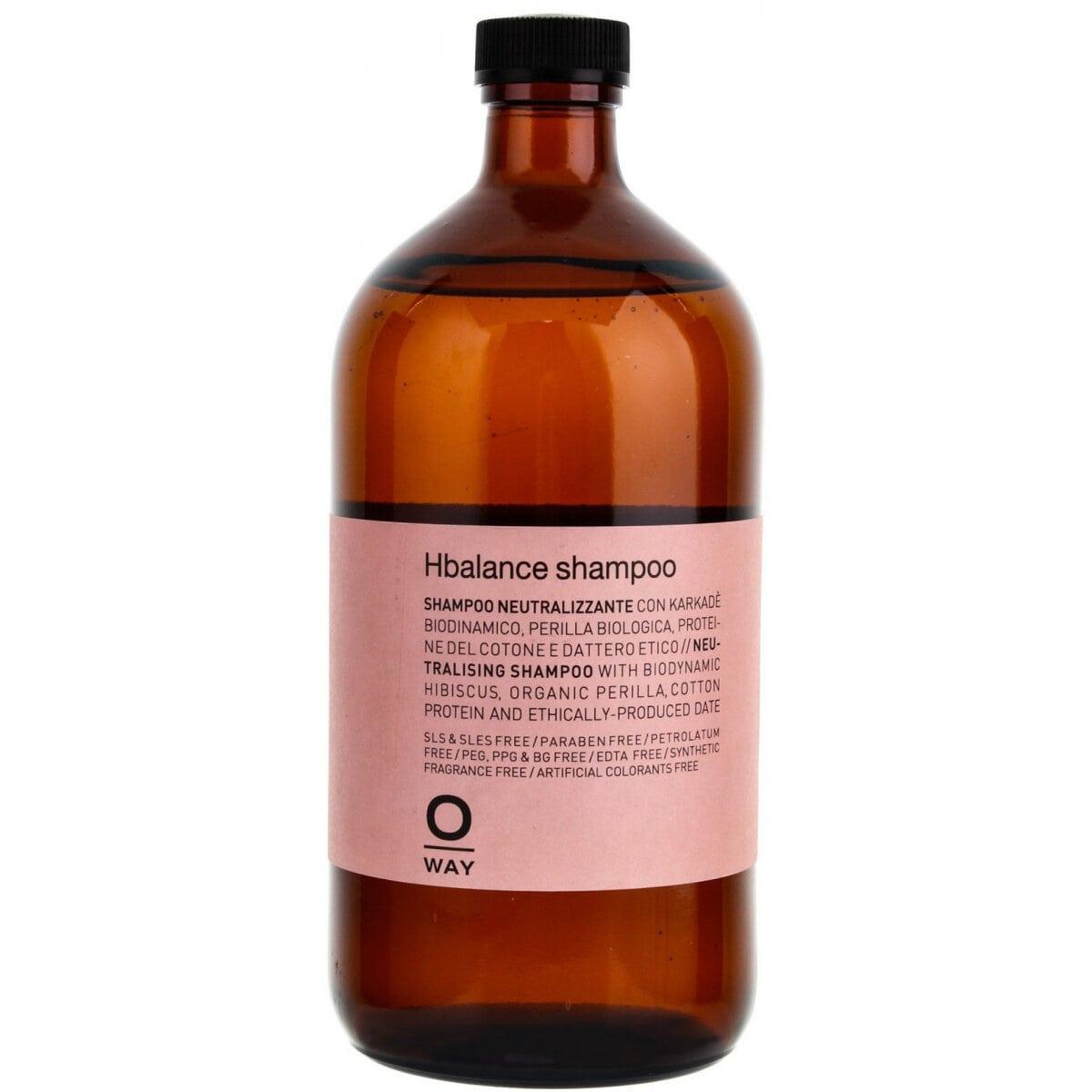 Шампунь для волос при применении щелочных средств 950 мл Rolland Oway Hbalance Shampoo