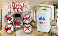Ультразвуковий електромагнітний відлякувач комах і гризунів Pest Reject, тисни купити