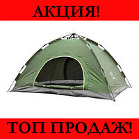 Палатка автоматическая 4-х местная Зеленая, жми купитьь