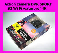 Action camera DVR SPORT S2 Wi Fi waterprof 4K, хороший выбор