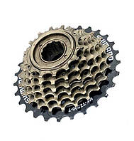 Трещетка задняя 14-34T Shimano MF-TZ 500-7 (40) 7 скоростей (7 звездочек), в сборе