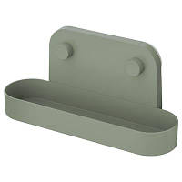Полка для ванной IKEA OBONAS (ИKEA ЭБОНС). 00498896. Серо-зеленая