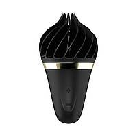 Мороженка спиннатор Satisfyer Lay-On - Sweet Temptation Black/Gold