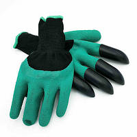 Садовые перчатки грабли с когтями 2 в 1 Garden Gloves, жми купитьь