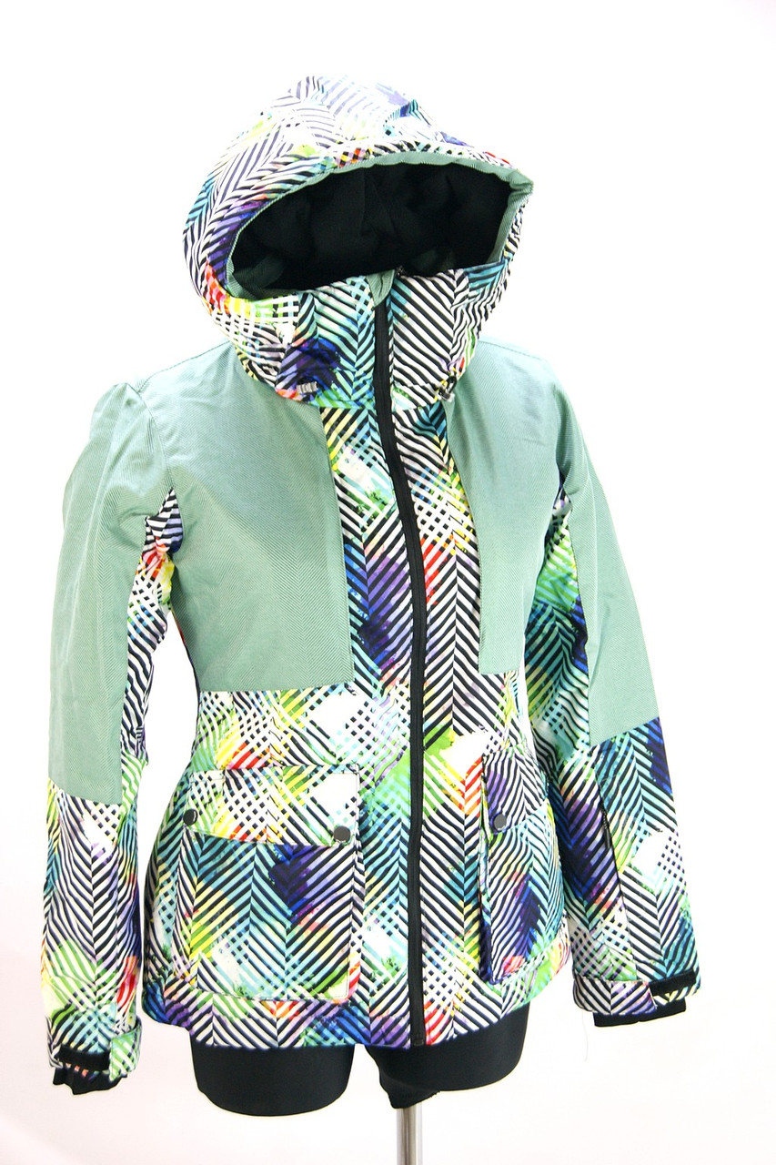 Куртка лижна жіноча Just Play Aqua зелений (B2418-green) — S