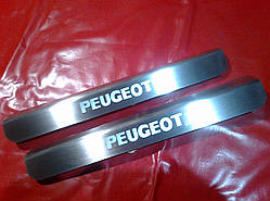 Накладки на пороги Peugeot Boxer
