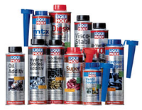 Присадки, промивання Liqui Moly для більш досконалої роботи двигуна