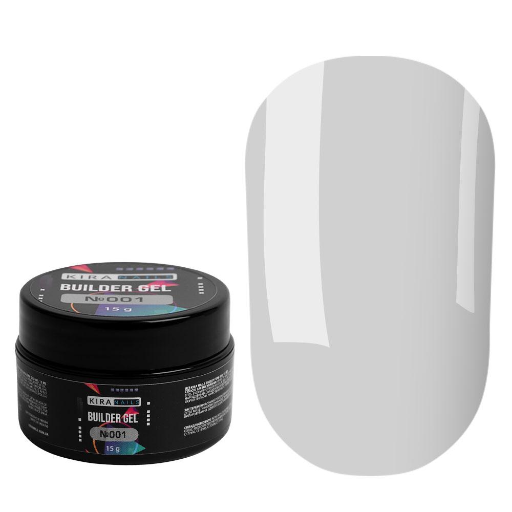 Kira Nails Builder Gel 001, 15 г