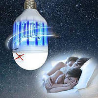Светодиодная антимоскитная лампа Zapp Light 2 в 1, Противомоскитная лампа, Уничтожитель комаров, хороший