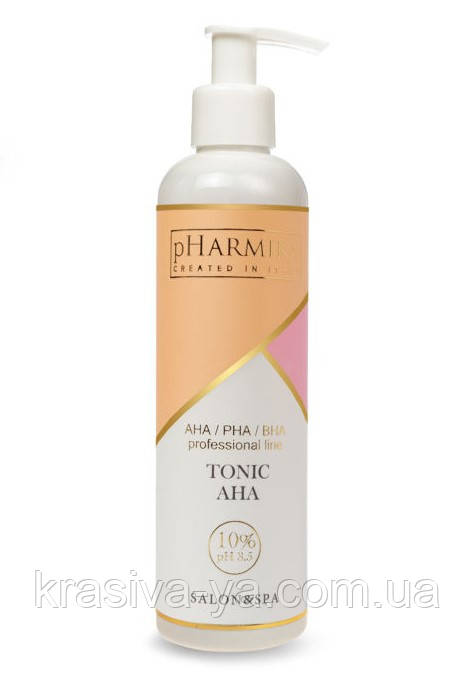 Тонік з AHA-кислотами 10%, pH 3,5 Toner AHA 10% рН 3.5, 250 мл