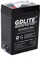 Battery 6V 4 Ah GD 645, Аккумулятор, Аккумуляторная батарея, Аккумулятор для весов свинцово-кислотный