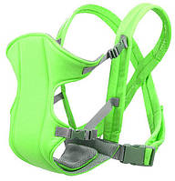Слинг-рюкзак для переноски ребенка Baby Carriers Салатовый, без риска