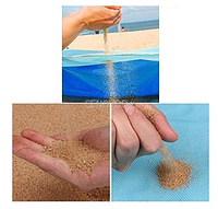 Пляжный коврик подстилка покрывало анти песок SAND MAT 1.5x2 Антипесок, хороший выбор