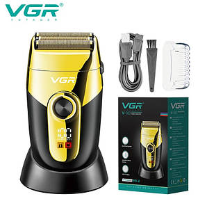 Професійна електробритва VGR V-383 Finale Shaver з підставкою - Догляд за тілом