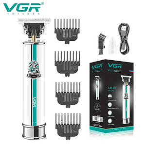 Професійна машинка для стрижки волосся і бороди триммер VGR V-079 - Догляд за тілом