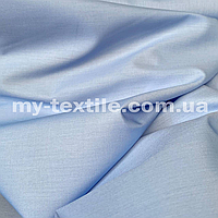 Сорочкова тканина Світло блакитний
