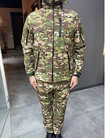 Куртка softshell multicam (M - XXL) Мужская тактическая демисизонная для ВСУ военная водоотталкивающая Special