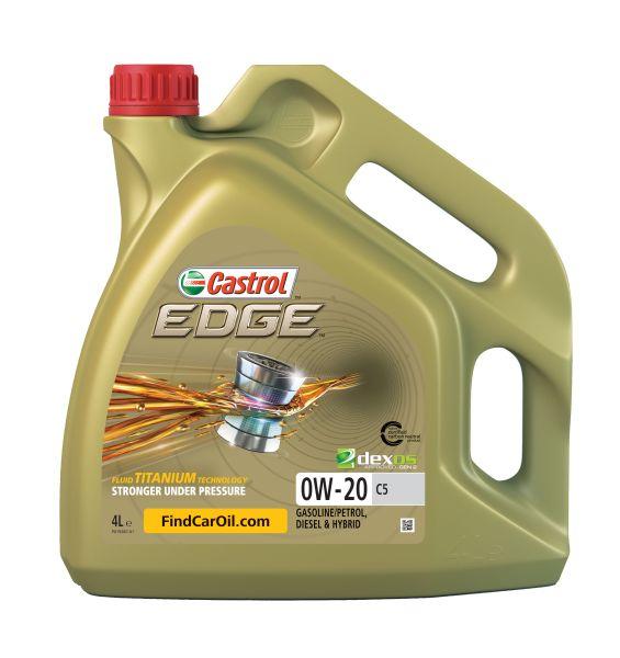 Моторна олива Castrol EDGE 0W-20 C5 4л