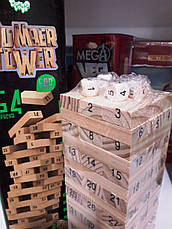 Гра "Number Tower" Дженга з кубиками, фото 2