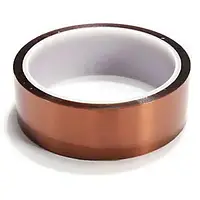 Термоскотч каптон Kapton 60мк 20мм x 33м каптоновый скотч термостойкий Koptan (Sko-020)