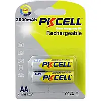 Акумулятор PkCell Rechargeable Battery PC/AA2000-2BR 1.2V AA 2000 мАч NiMH 2 шт