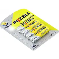 Акумулятор PkCell Rechargeable Battery PC/AA2000-4BR 1.2V AA 2000 мАч NiMH 4 шт