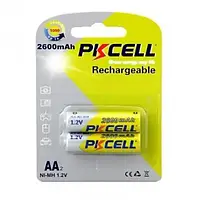 Акумулятор PkCell Rechargeable Battery PC/AA2600-2B 1.2V AA 2600 мАч NiMH 2 шт