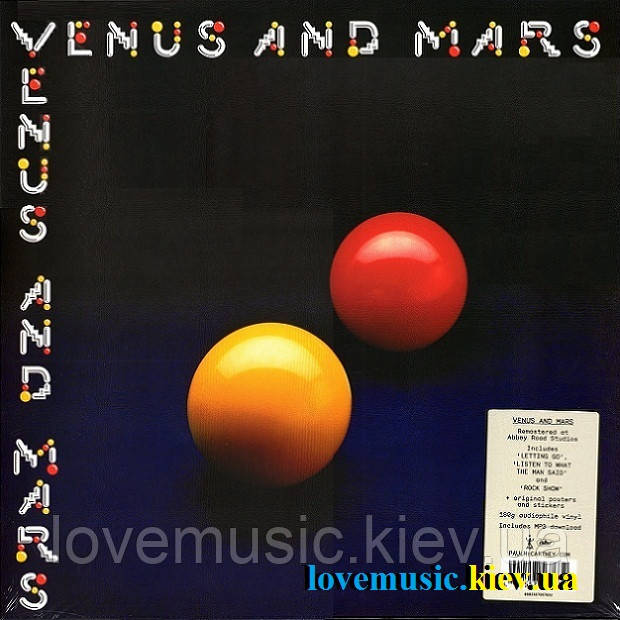 Вінілова платівка PAUL McCARTNEY & WINGS Venus and Mars (1975) Vinyl (LP Record)