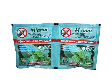 Таблетки від молі Мята (2шт.в уп ) ТМ УКРАЇНА FG