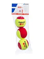 Тенісні м'ячі Babolat Red 3 м'ячі