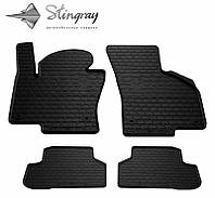 Коврики в салон Volkswagen Passat B6 2005-2010 Резиновые Комплект Stingrey (Фольксваген Пассат Б6)