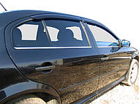 Окантовка окон (4 шт, нерж) для авто.модел. Skoda Octavia I Tour A4 1996-2010