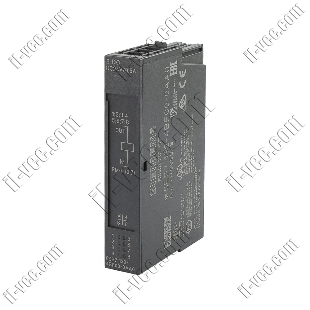 Модуль дискретного виводу Siemens 6ES7 132-4BF00-0AA0, 8DO, 24VDC/0.5A