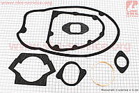 Прокладки двигателя Планета, к-кт 7 деталей, (паронит, медь) (342384)