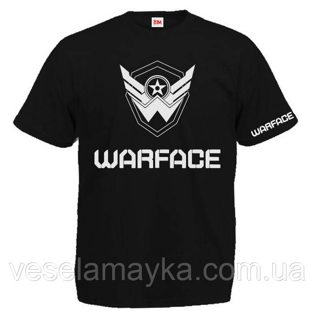 Футболка з логотипом "Warface (Варфейс)" 