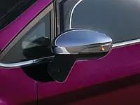 Накладки на зеркала (2 шт.) Carmos - Турецкая сталь для марки.авто. Ford Fiesta 2008-2017 гг.от VLF