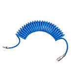 Шланг спіральний поліуретановий 6.5*10 мм, 5м з швидкороз'ємними з'єднаннями INTERTOOL PT-1710 mst mst, фото 2