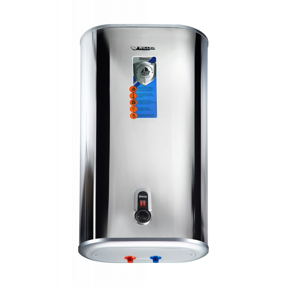 Водонагрівач Willer IV80DR серія Brig Mirror, фото 1