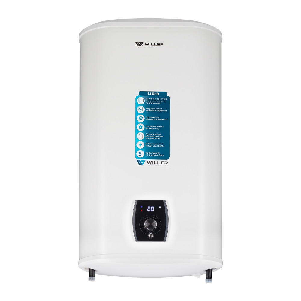 Водонагрівач Willer EVH100DRI-Libra серія Libra, фото 1