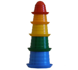 Пірамідка "Сомбреро 1", (5 пасочок), ТМ Технок, 2667